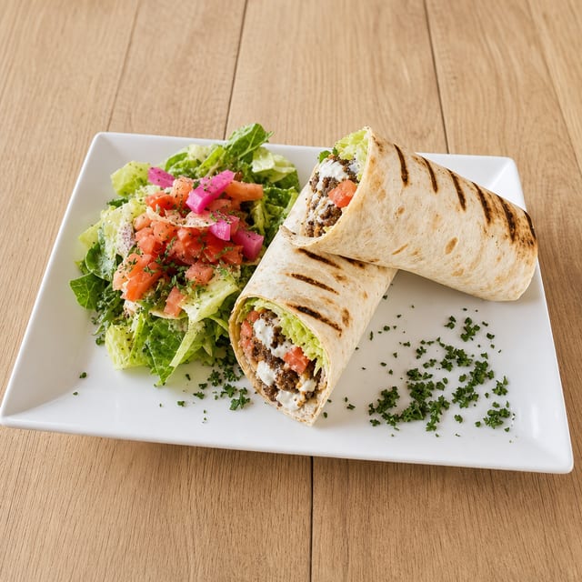 Combo Shawarma Wrap.