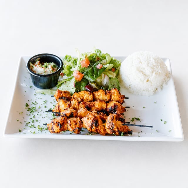 Chicken Shish Kebab.