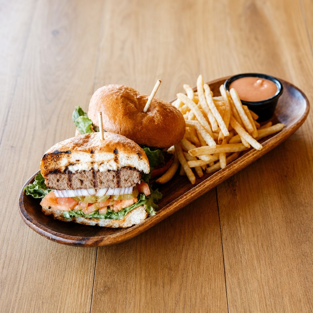 Falafel Burger.