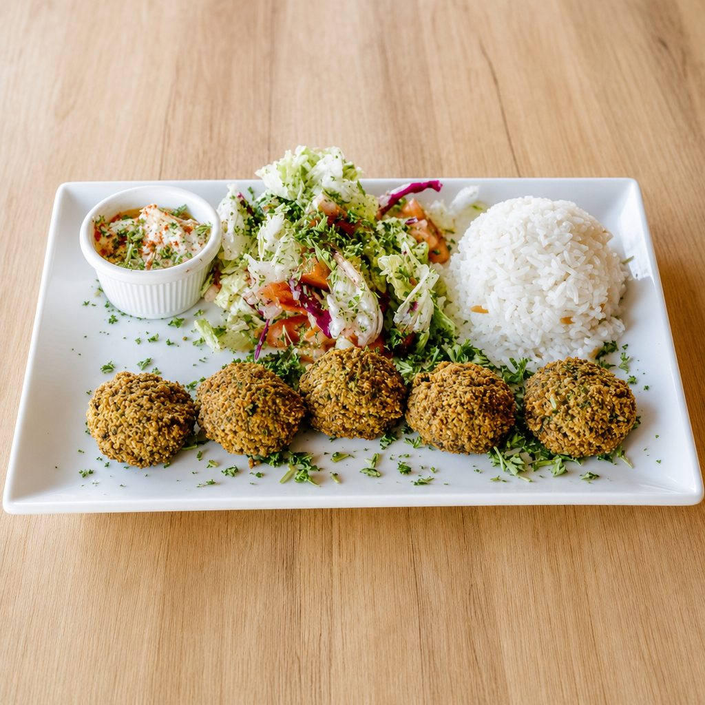 Falafel Plate.