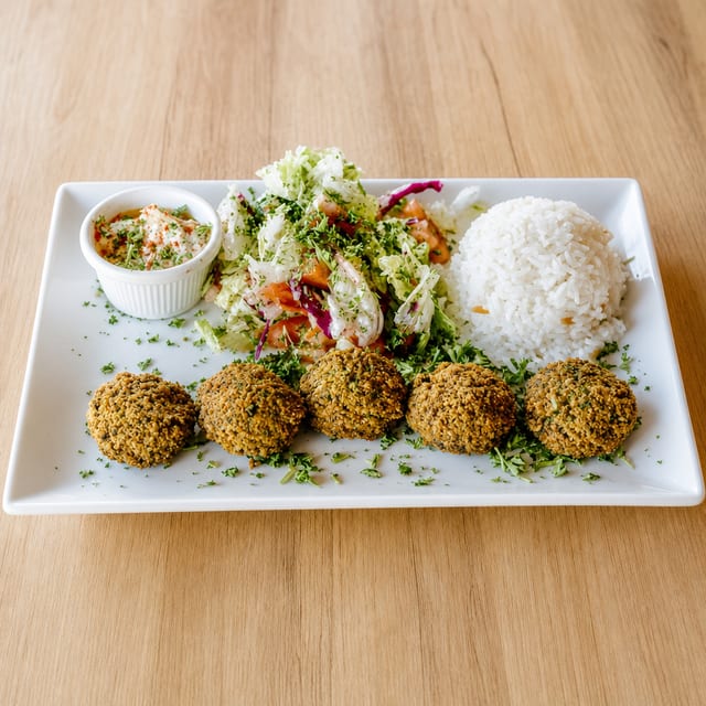 Falafel Plate.