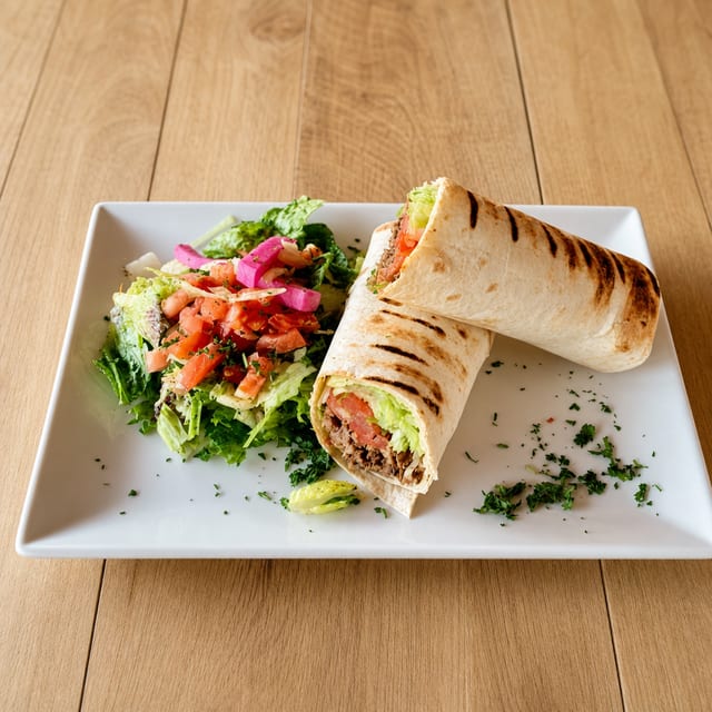 Chicken Shawarma Wrap.