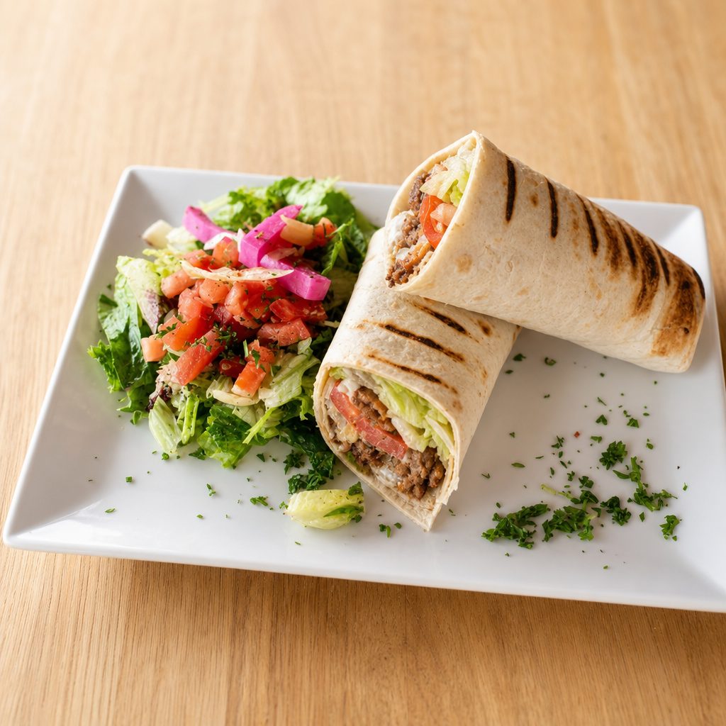 Chicken Shish Wrap.