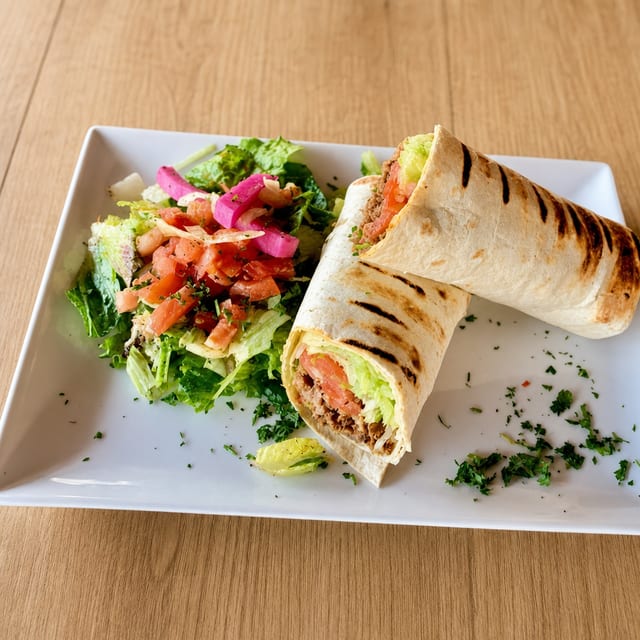 Chicken Adana Wrap.