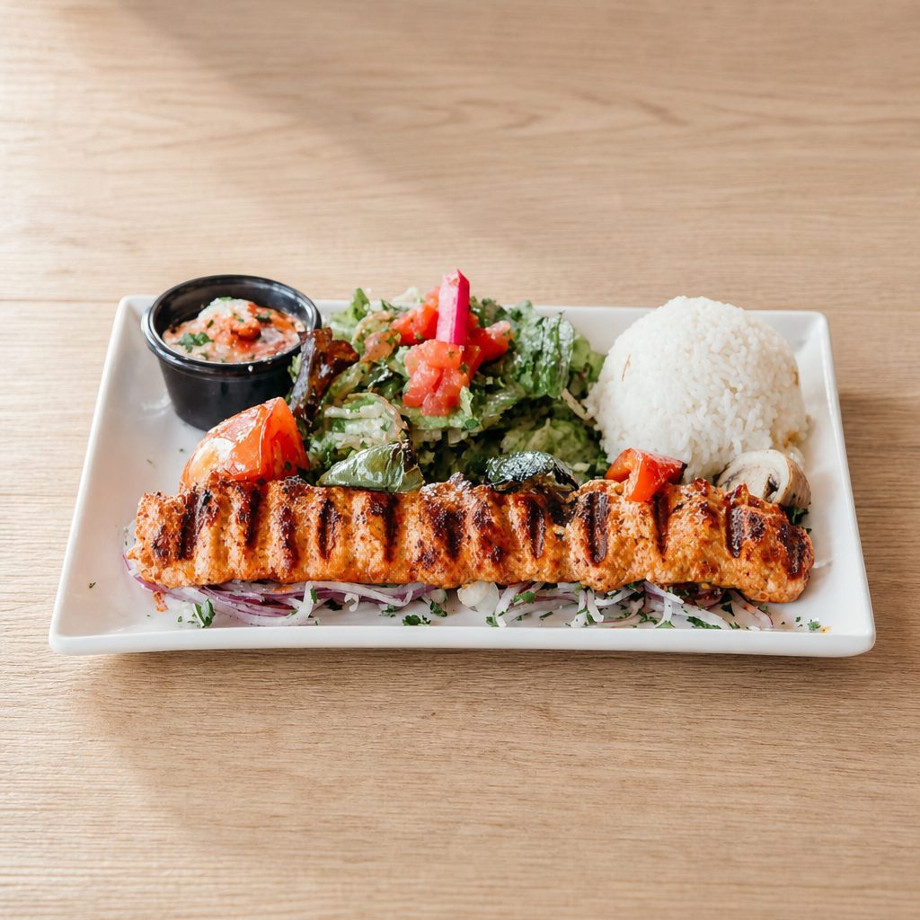 Chicken Adana Plate.