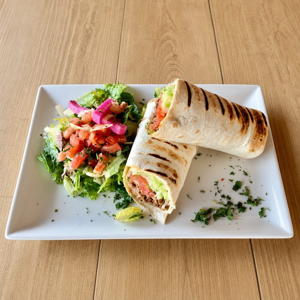 Lamb Shawarma Wrap.