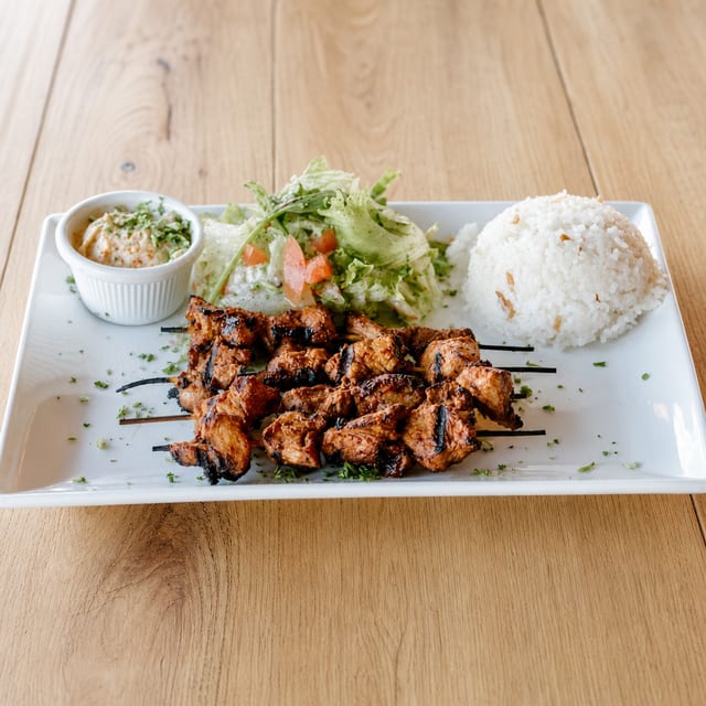 Beef Shish Kebab.
