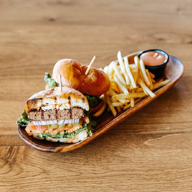 Falafel Burger.