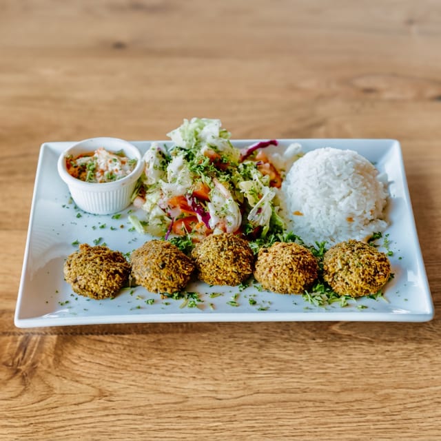 Falafel Plate.