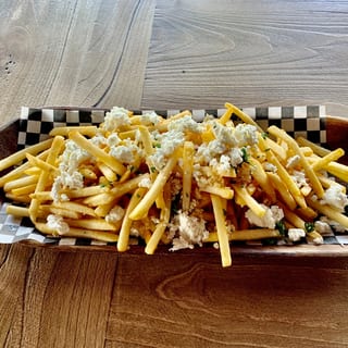 Garlic Feta Fries
