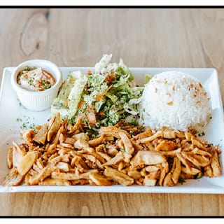 Chicken Shawarma Plate